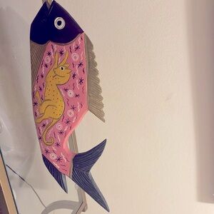 Decorative Mexican hand painted 🐟